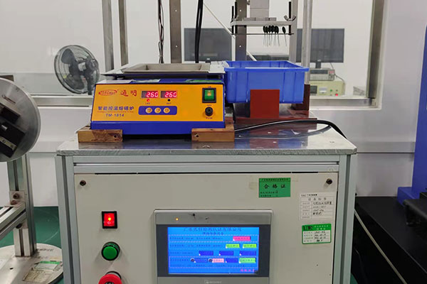 NTC热敏电阻耐焊接热测试